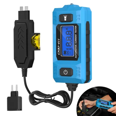 Auto Blade Fuse Tester Max 48V Circuit Measure Amp Fuse Buddy Fuse Box Tester Car Circuit Tester for Current Circuit Testing
