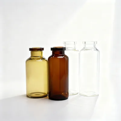 30ml 60ml 125ml 250ml 500ml 1000ml Wide Mouth Clear Amber Colored Glass Apothecary Jars Bottle with Lid