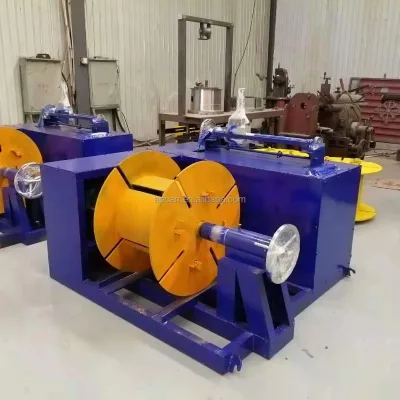 Quality Metal Wire Spool Bobbin Take-up Reel Coil Winding Machine for Iron Wire