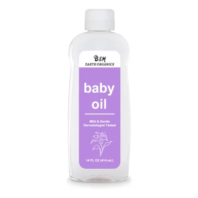 Private Label Mild Gentle Dermatologist Tested Baby Oil