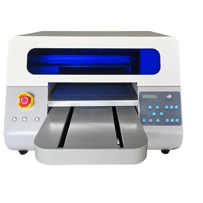 Phone Case Gift Box Glass Oval Box Golf CD Wood Crystal Label XP600 UV Flatbed Printer Printing Machine