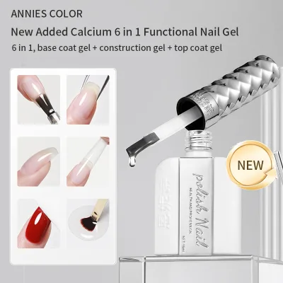 16ml Cat Eye Gel Nail Thick Top Coat Private Logo OEM UV Led Gel Top Coat Base Coat Gel Nail Polish