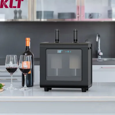 Custom Wine Accessories Gift Set Wine Bottle Cooler Smart Wine Cooler With Digital Record