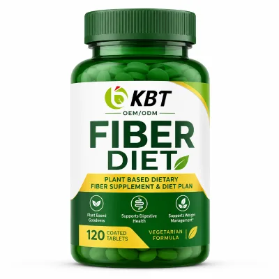 Dietary Fiber Supplement Manufacturer Custom Dietary Fiber Coated Tablets Oem Odm