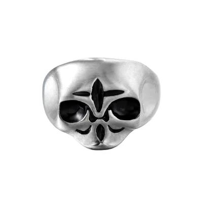 Craft Wolf 316L Stainless Steel Cluster Rings Hip-hop Fashion Modern Antique Silver & 18K Gold Plating Small Batch Customization