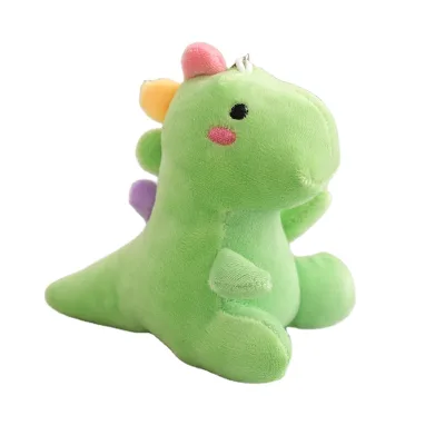 Linda toy Dinosaur doll plush pendant grab machine doll wholesale stall doll bag bag key chain plush toy