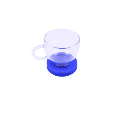 Custom Non-toxic Sublimationsilicone Coaster With Logo Silicone Rubber Round Beer Mat Drink Coasters
