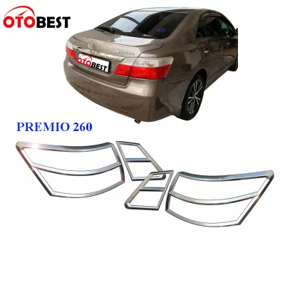USE for TOYOTA PREMIO 260 HEAD LAMP COVER TAIL LAMP COVER CHROME COVER