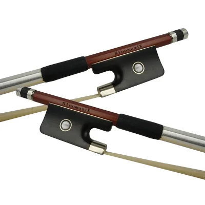 China Sinomusik Brand Wholesale Cheap Price Custom logo String   Brazilwood  Cello Bow