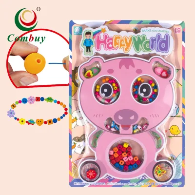 Toddler Preschool Activities Toys Lacing Beads String Wooden Toys