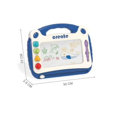 Unisex Magnetic Drawing Board Toy for 2-4 & 5-7 Years Educational DIY Painting Doodling Learning Box Packaging Popular Kids Sale