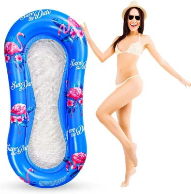 Inflatable Rafts Swimming Pool Mattress Air Sofa Floating Chair Bed Float Hammock Great for Chilling in the Pool