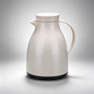 Iftar Fitted 0.6L&1.0L Twin Set Vacuum Coffee Carafe Plastic Glass Liner for Eid Fitr Muslim Institution Banquet Supply