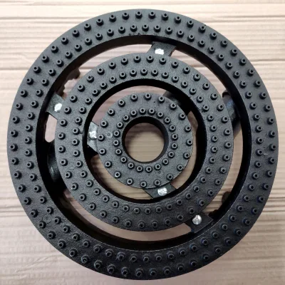 High-Quality Cast Iron 3 Ring Burners for Outdoor Cooking