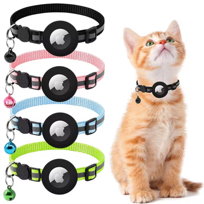 Pet Collar for Protective Holder for GPS Tracker Glow in the Dark Fits for Small Dogs Cat Collars