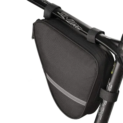 Multi-Functional Outdoor Bicycle Storage Bag Portable Waterproof Triangle Design for Convenient Riding Storage