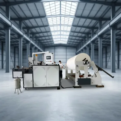 Low Vibration 2200B Toilet Production Line Separate Motor Independent Power Control for High Quality User