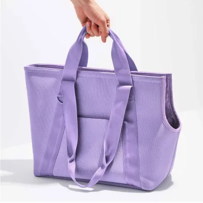 High Quality Dog Carrier Shoulder Bag Durable Customized Suitable Hiking Travel Reusable Tote Pet Bag for Outdoor