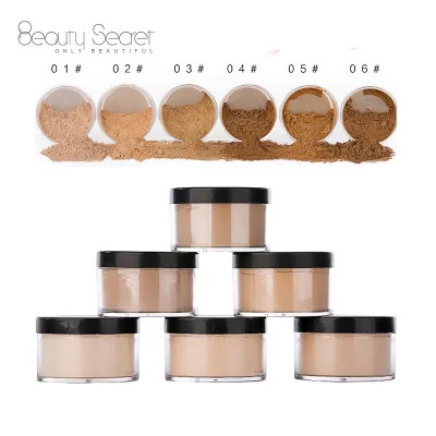 No logo Translucent Face Loose Powder for Professional Makeup