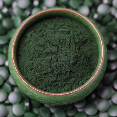 Free Samples Wholesale Organic Spirulina Powder-100% Pure 80-100 Mesh Food Supplement