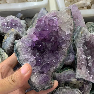 Amethyst Cluster Crystal Amethyst Geode Amethyst for Healings Geodes Rough Stone Wholesale Natural Crystal Folk Art