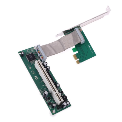 PCIe to PCI Adapter Card PCIe to Dual PCi Slot Expansion Card Supports Collection Cards