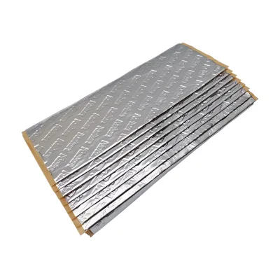 Free Sample Soundproof Damping Sheet Auto Aluminium Foil Sound Insulation Sheet
