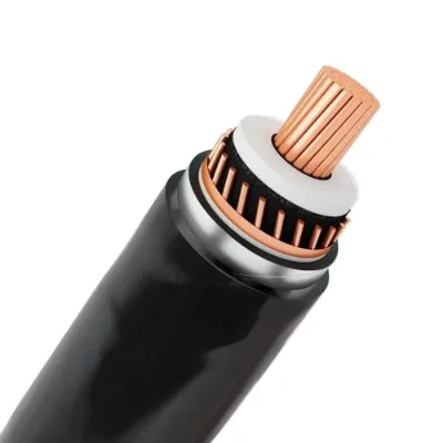 38/220kV Copper Wire Screen XLPE Insulation Extra High Voltage EHV Power Cable