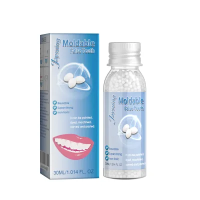 Jaysuing Wholesale Temporary Dental Restorations Diy Filled Dentures Plastic Denture Oral Care Appliances Halloween