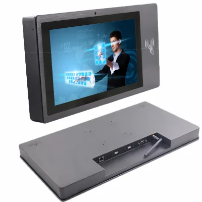 15 Inch Camera Integrated VESA Mount RFID Reader Touch Screen Android Industrial Panel Pc