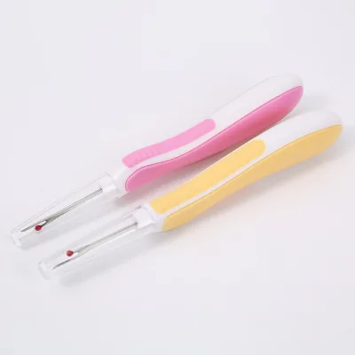 JP Silicone Thread Remover Effortless Sharp Multi-Color Rubber-Coated Thread Remover Cross-Stitch Cutting Knife