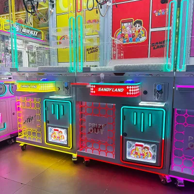 Thailand Manufacturers' Fully Transparent Clip Doll Machine Commercial Video Game Unmanned Sweep Code Coin Snack Kids Adults