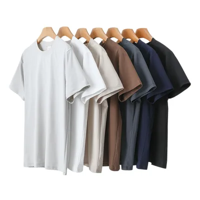 Custom Printing Men Quick Dry Tee Shirt Outdoor Lightness 170GSM 50% Sorona 50% Cool Cotton Mens Sports T-shirt