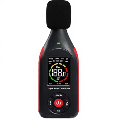 Digital Decibel Meter Sound Level Data Logger High Accuracy Portable SPL Meter Noise Monitor Graph Printing A/C Weighted