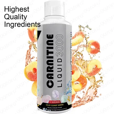 Private OEM Manufacturer L-Carnitine Liquid Drops Beverage with L-Carnitine Blend Vitamins for Adults Weight Loss Support 473ml