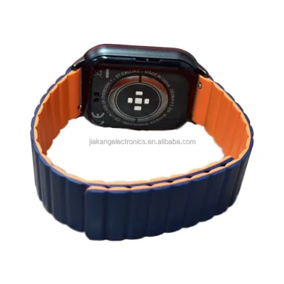 2024 Silicone Sport Smartwatch Strap New Magnetic Adjustable 18MM 20MM 22MM Watch Strap Moulding Processing Service