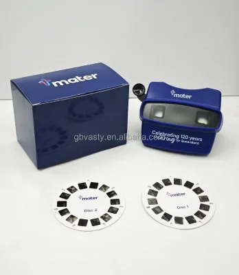 Viewmaster With Custom photo 3D Viewmaster Set 3D Cardboard Wheel Celebration Custom Item