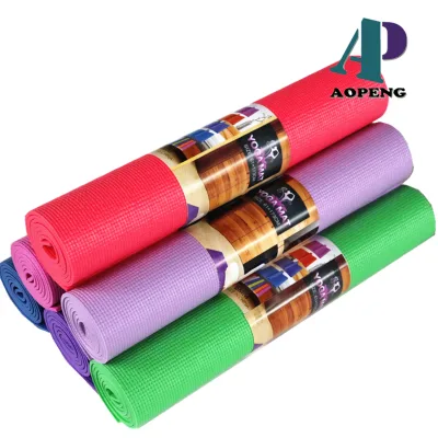HOT SALE High Quality Customized PVC Yoga Mat 6mm Thick Yoga Mat Custom Printed Yoga Mat