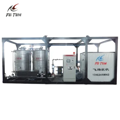 Heating Cost Saving Road Pavement SBS Emulsion Bitumen Equipment with Pump 6t/h Capacity