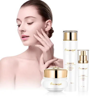 Korean Cosmetics Set Whitening Lightening Luxury Beauty Skincare Facial Kit Rejuvenating Set Hydrating Niacinamide Skin Care Set