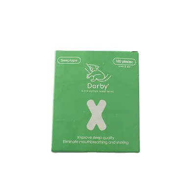 2024 New Trend Gentle Transparent White Nasal Mouth Tape Black Nose Strips for Breathing Body Patches