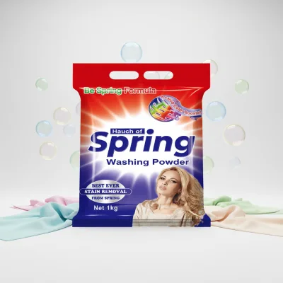 Hot Sale Eco-Friendly Floral Scent Deep Cleaning Washing Powder Stain Remover for Apparel Home Laundry