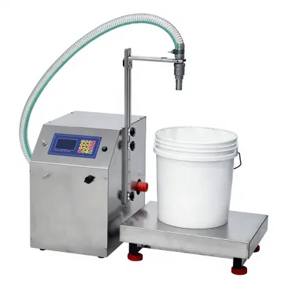 ChuanShanYi L72 Weighing-Type Automatic Quantitative Liquid Filler 72 L/min 99.9% Accuracy for Laundry Detergent Dish Soap
