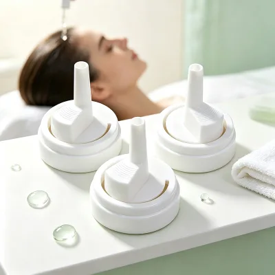 Wholesale Scalp Application Nozzle for Hair Regrowth Liquid Custom Logo Plastic Spray Cap