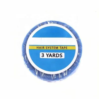 Wholesale High Quality 3 Yards Lace Front Ultra Hold Tape Reflective Glue Rolls Wig Toupee Tape for Use