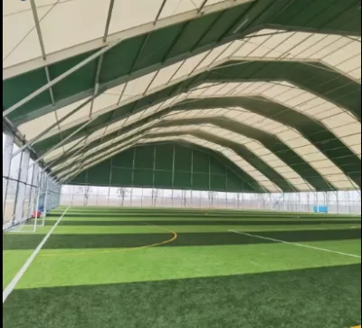 20m Clear Span Aluminum Structure Polygon Roof Sports Tent for Outdoors Basketball Court