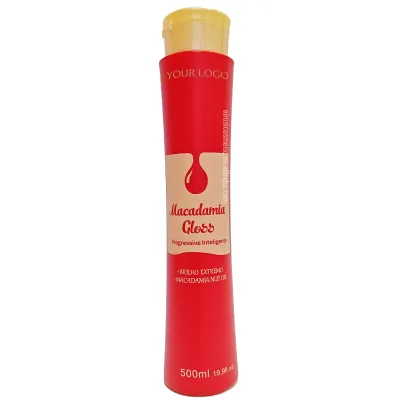 OEM Brazilian Keratin Treatment Protein Treatment Mascara Macadamia Gloss 500ml