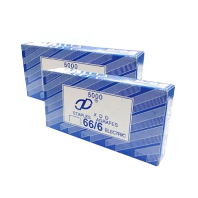 Mini Electric Stapler 66/6 Staples 106-105 Special for Thick Horseback Layers Manual Power Made of Metal Plastic Logo Printed