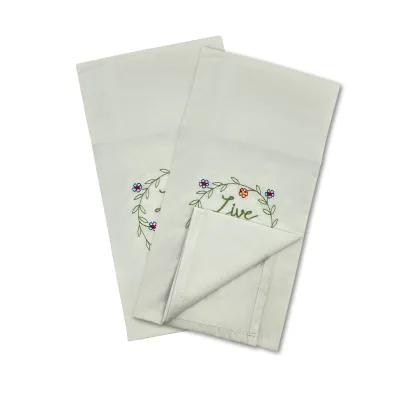 ODM 18x26" 45X65 Tea Kitchen Towel Woven Square Kitchen Cloth Kitchen Crockery Cloths Multi Cotton and Linen Wholesale Multi 1-4