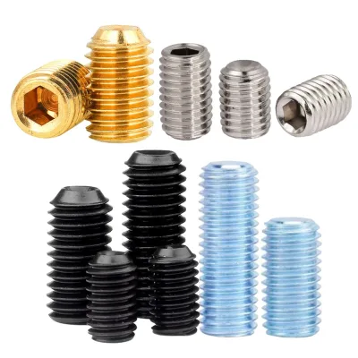Professional OEM Custom Stainless Steel Ball Point Spring Loaded Ball Bearing Anti Loosening Set Screws